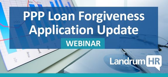 PPP Loan Forgiveness Application Update