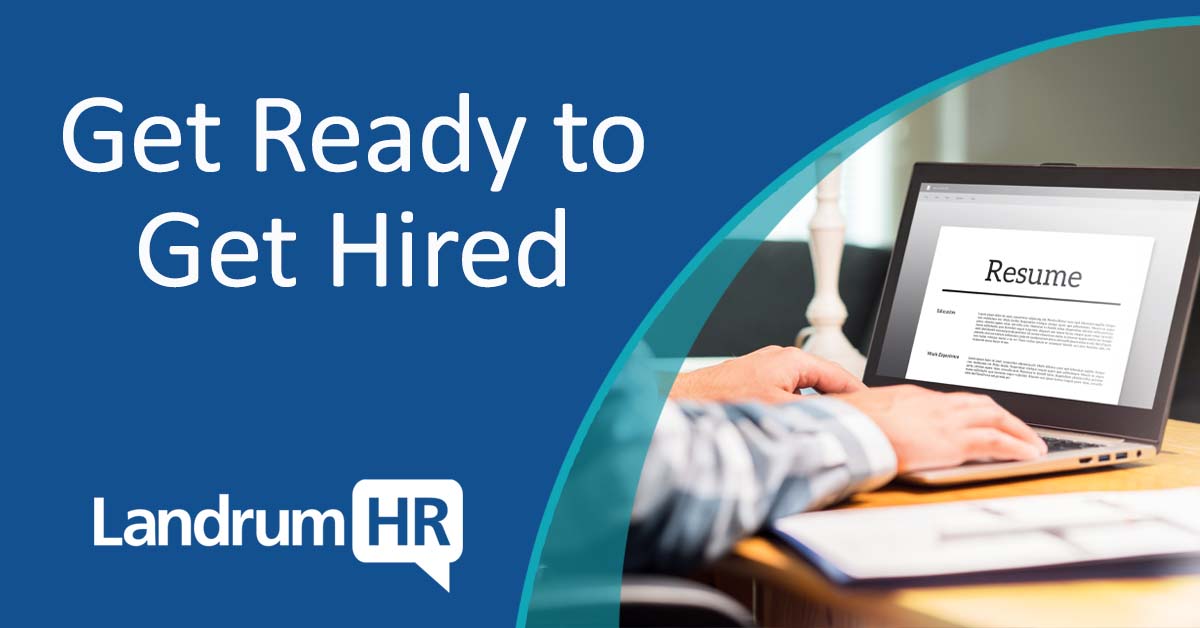 Get Ready to Get Hired