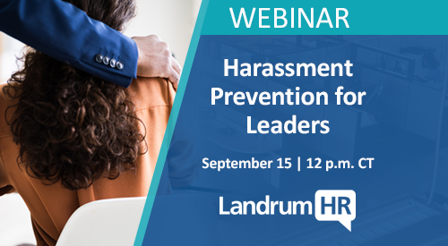 Harassment Prevention for Leaders OnDemand