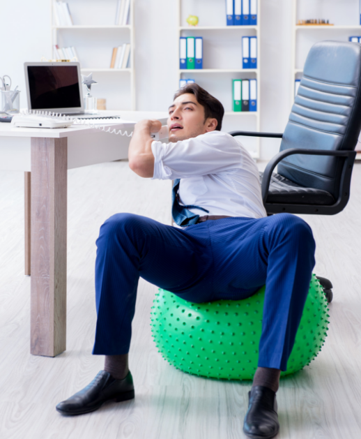 office yoga ball