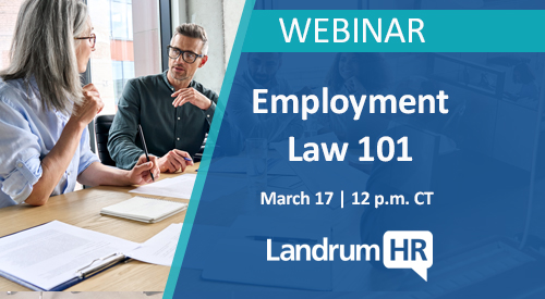 Employment Law 101 - OnDemand